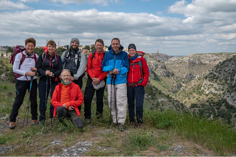 foto di gruppo escursioni in Basilicata